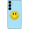 Blue Happy Face Galaxy S25 Skin
